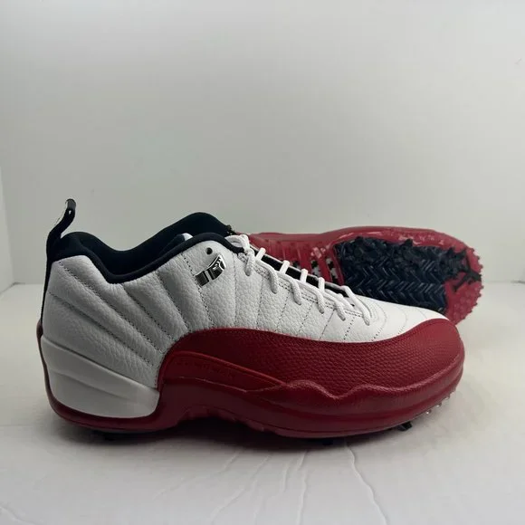 シューズ(男性用) Air Jordan12 Low Golf \"Varsity Red\" NIKE AIR JORDAN 12 low GOLF VARSITY RED